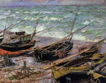  Fische Galerie - Fischerboote Claude Monet